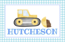  Bulldozer Placemat