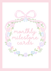 Baby Girl Milestone Cards