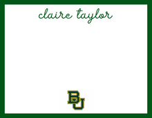  Collegiate Stationery script Font with border