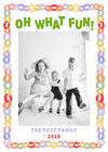 Oh What Fun Border Card
