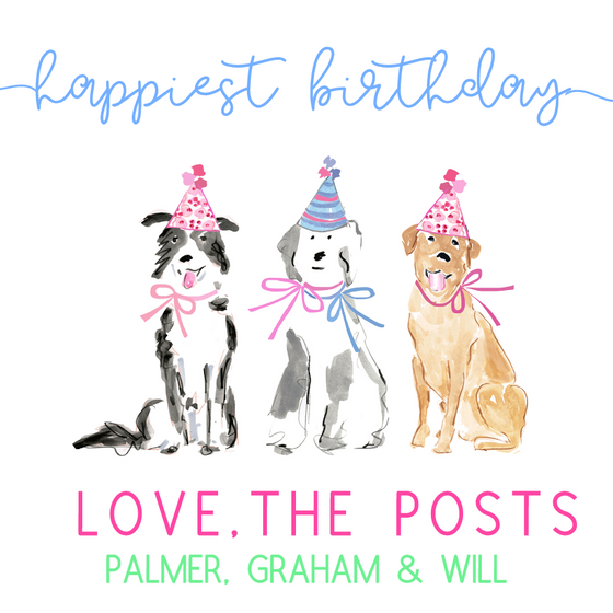 Puppy Dog Gift Tag