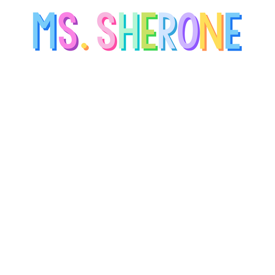 Rainbow Shadow Notepad