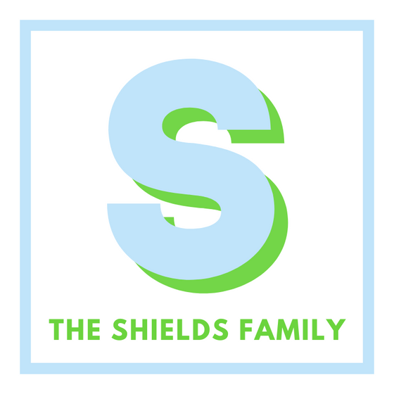 Shadow Initial Family Gift Tag