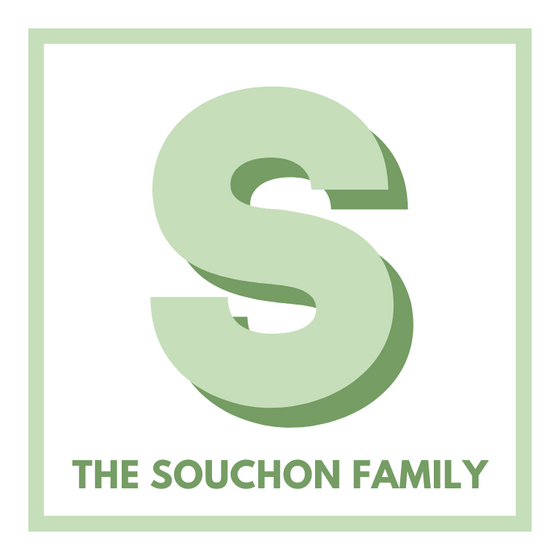 Shadow Initial Family Gift Tag