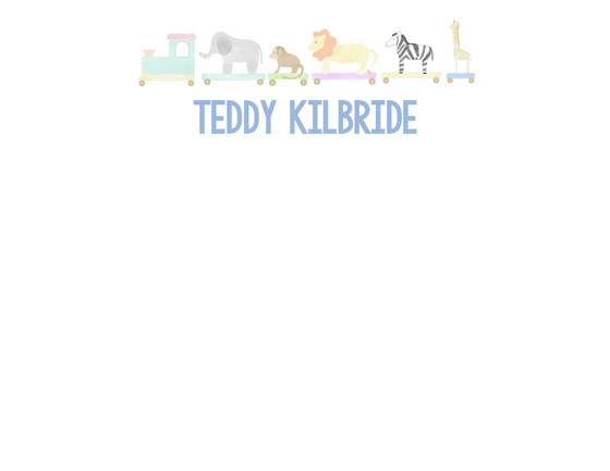 Animal Train Stationery