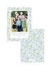 Blue Watercolor Floral Card